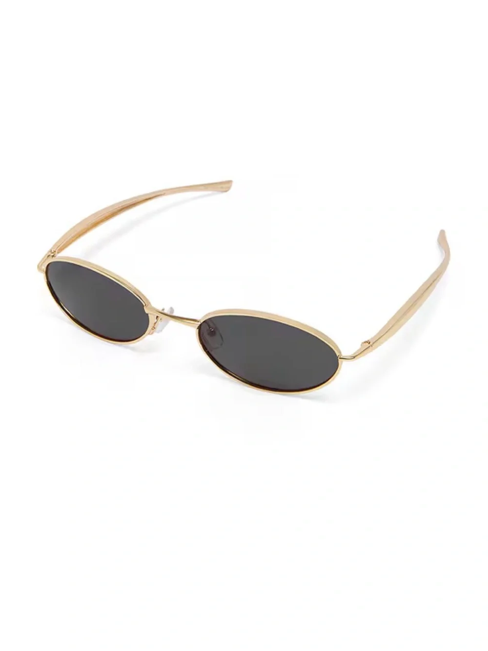 Banbe Revolve The Cruz Sunglasses in Gold & Smoke NWT (Case Flawed)
